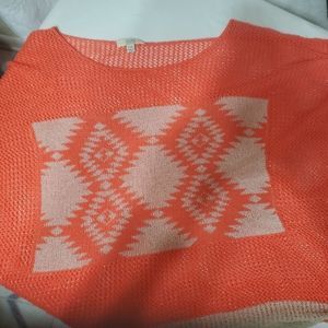 NWOT Kori retro fit mesh sweater